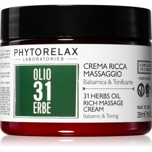 Phytorelax Laboratories Phytorelax Laboratories 31 Herbs krema za masažu 250 ml