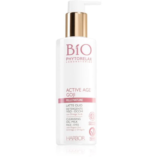Phytorelax Laboratories Phytorelax Laboratories Bio Active Age Goji nježno mlijeko za čišćenje za zrelu kožu lica 200 ml