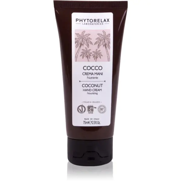 Phytorelax Laboratories Phytorelax Laboratories Coconut hranjiva krema za ruke 75 ml