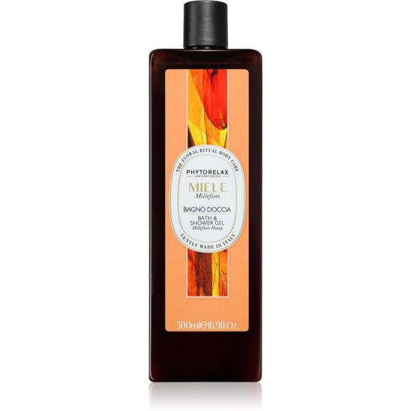 Phytorelax Laboratories Phytorelax Laboratories Honey Millefiori gel za kupku i tuširanje 500 ml