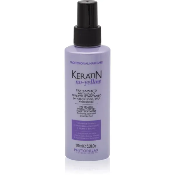 Phytorelax Laboratories Phytorelax Laboratories Keratin No-Yellow prej protiv žutih tonova 150 ml