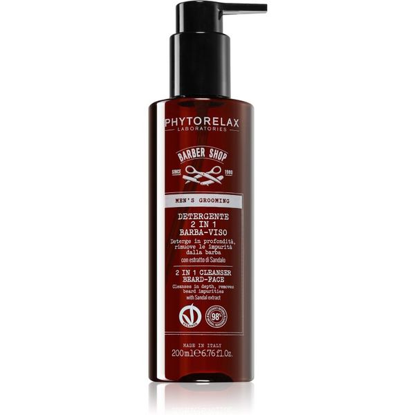 Phytorelax Laboratories Phytorelax Laboratories Men's Grooming Barber Shop gel za čišćenje za muškarce 200 ml