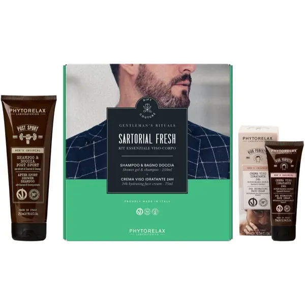 Phytorelax Laboratories Phytorelax Laboratories Men's Grooming Sartorial Fresh poklon set za muškarce
