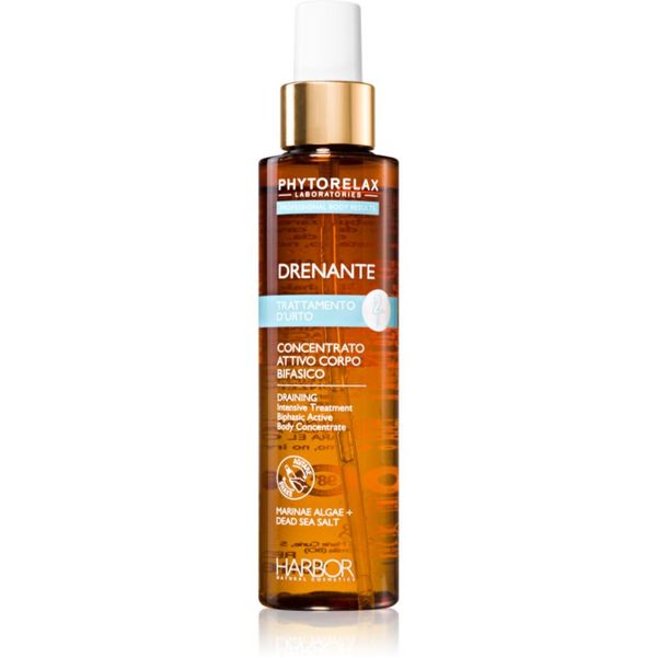 Phytorelax Laboratories Phytorelax Laboratories Shock Treatment Draining intenzivni koncentrat za njegu protiv oteklina, celulita i viška vode u organizmu 150 ml