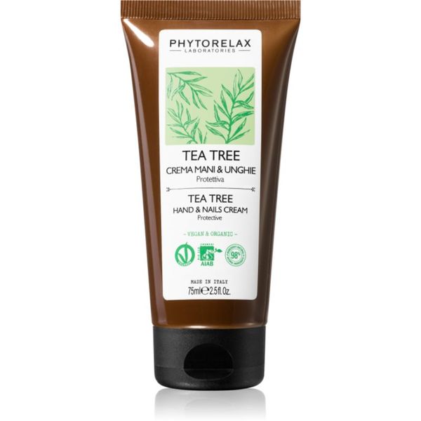 Phytorelax Laboratories Phytorelax Laboratories Tea Tree omekšavajuća krema za ruke i nokte 75 ml