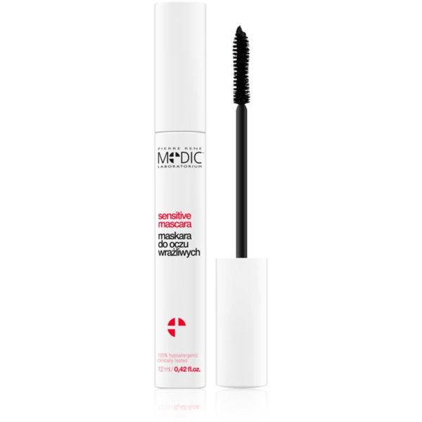 Pierre René Pierre René Medic Laboratorium maskara s keratinom za osjetljive oči nijansa Black 12 ml