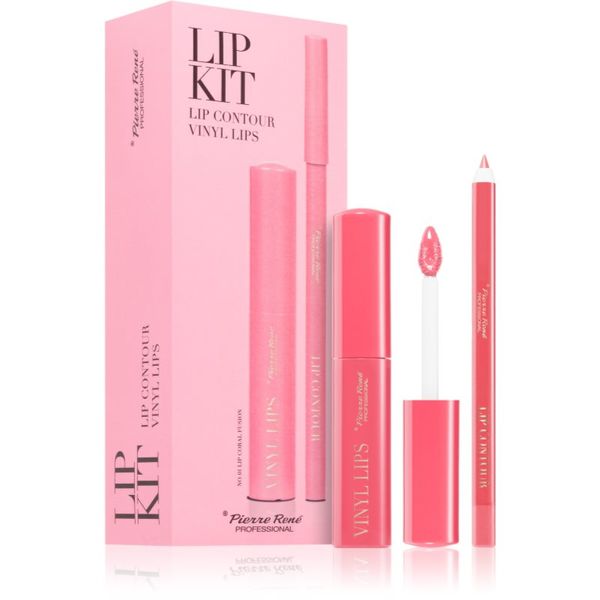 Pierre René Pierre René Professional Lip Kit poklon set za usne 2 kom
