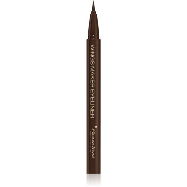 Pierre René Pierre René Professional Wings Maker vodootporna olovka za oči nijansa Brown 0,5 ml