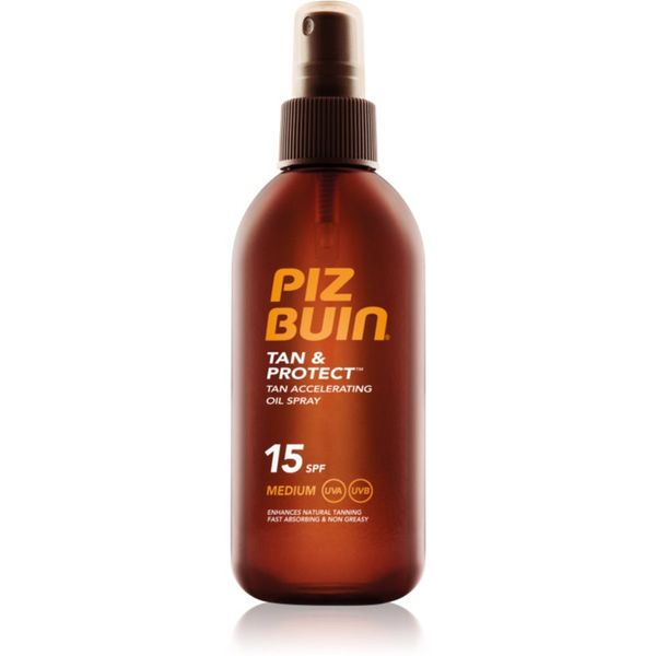 Piz Buin Piz Buin Tan & Protect zaštitno ulje za ubrzanje tamnjenja kože SPF 15 150 ml