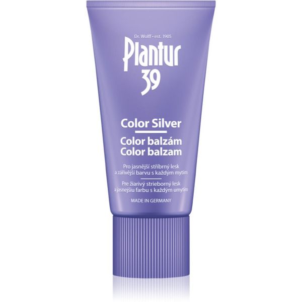 Plantur Plantur 39 Color Silver balzam s kofeinom neutralizirajući žuti tonovi 150 ml