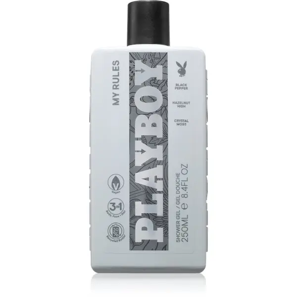 Playboy Playboy My Rules gel za tuširanje 3 u 1 za muškarce 250 ml