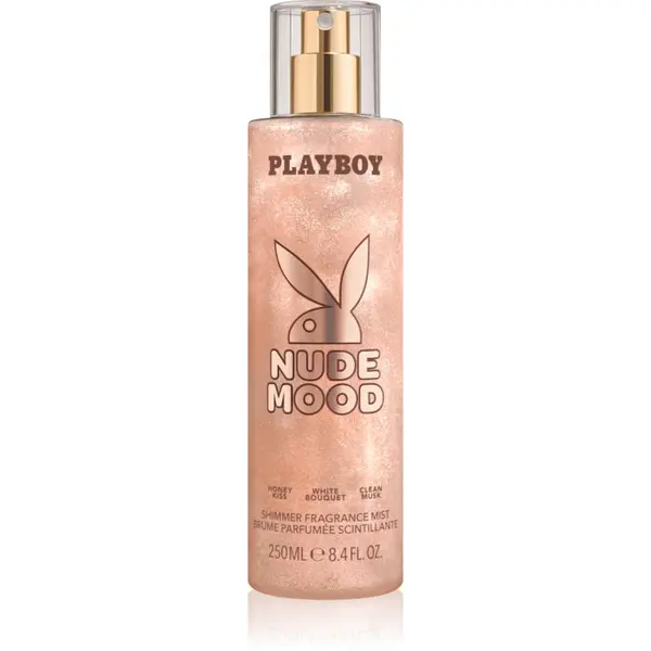 Playboy Playboy Nude Mood sprej za tijelo sa šljokicama za žene 250 ml