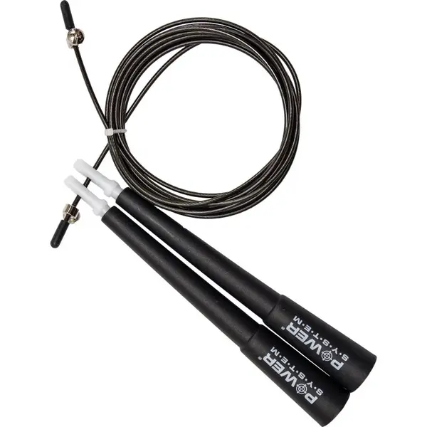 Power System Power System Jump Rope uže za preskakanje boja Black 1 kom