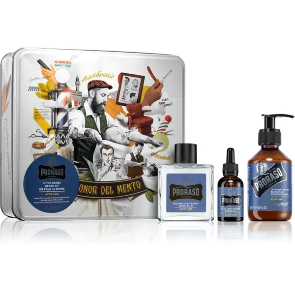 Proraso Proraso Azur Lime set za bradu i brkove Azur Lime
