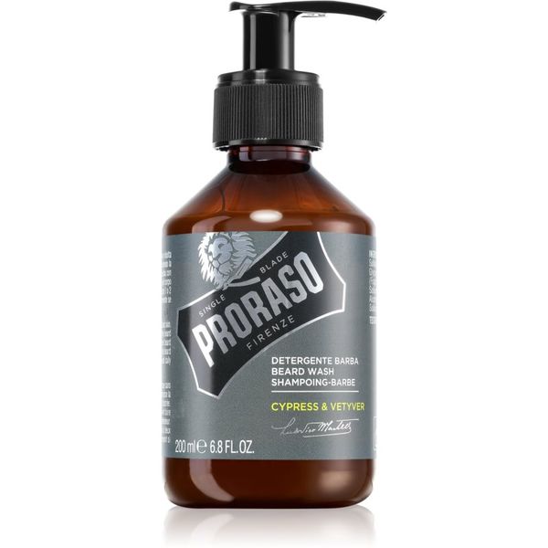 Proraso Proraso Cypress & Vetyver šampon za bradu 200 ml