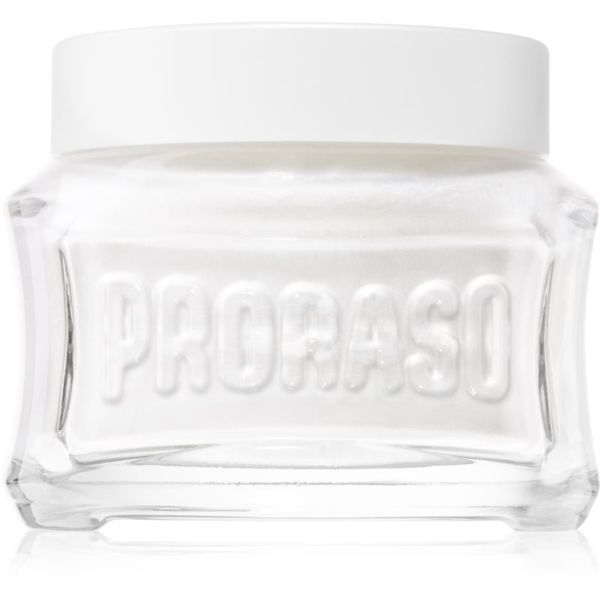 Proraso Proraso White krema prije brijanja za osjetljivu kožu lica 100 ml
