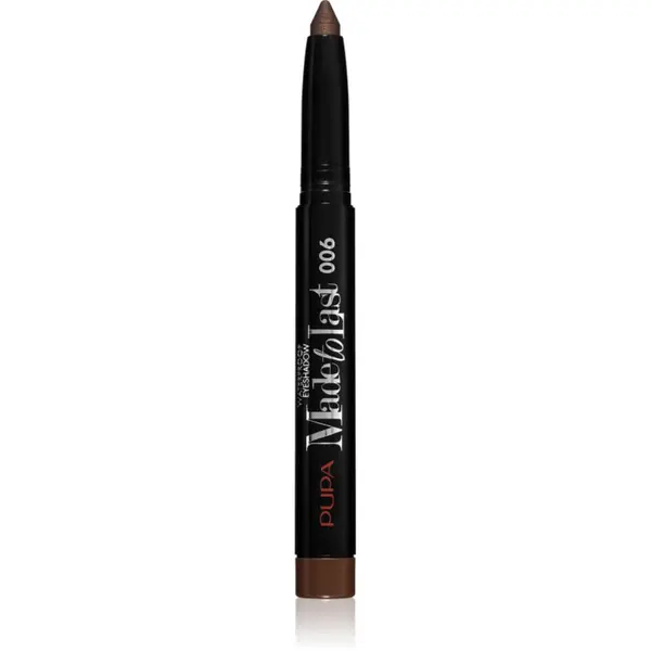 PUPA Milano PUPA Milano Made to Last dugotrajna sjenila za oči u olovci vodootporno nijansa 006 Bronze Brown 1.4 g