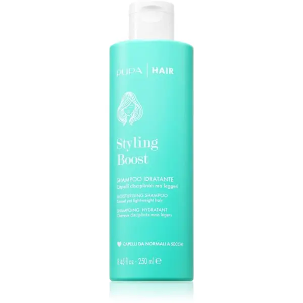 PUPA Milano PUPA Milano Styling Boost Shampoo Idratante blagi hidratantni šampon anti-frizzy 250 ml