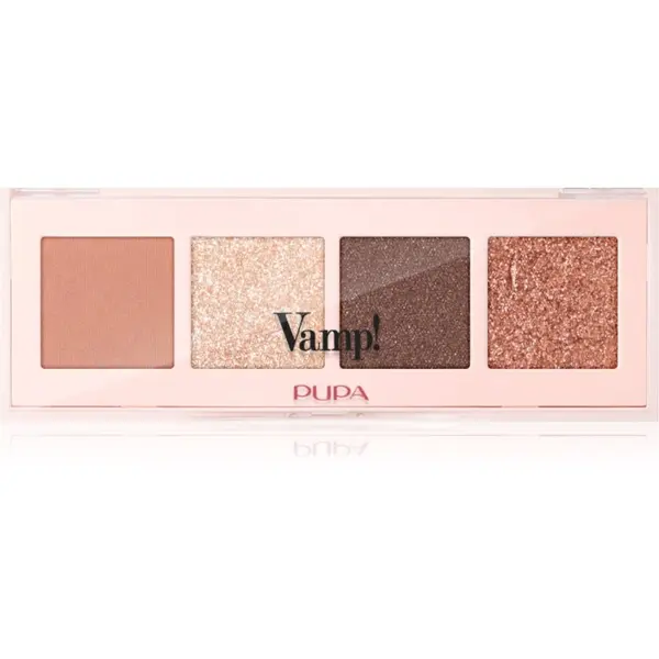 PUPA Milano PUPA Milano Vamp! Eyeshadow Palette paleta sjenila za oči 002 Gold Bronze 5.2 g