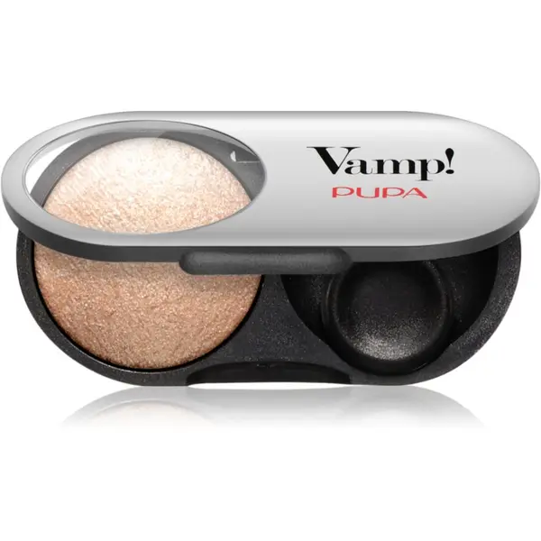 PUPA Milano PUPA Milano Vamp! Radiant Baked Eyeshadow dugotrajna sjajna sjenila za oči nijansa 202 Precious Gold - WET & DRY 1 g
