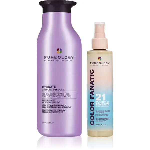 Pureology Pureology Color Fanatic set za ishranu i hidrataciju za suhu kosu
