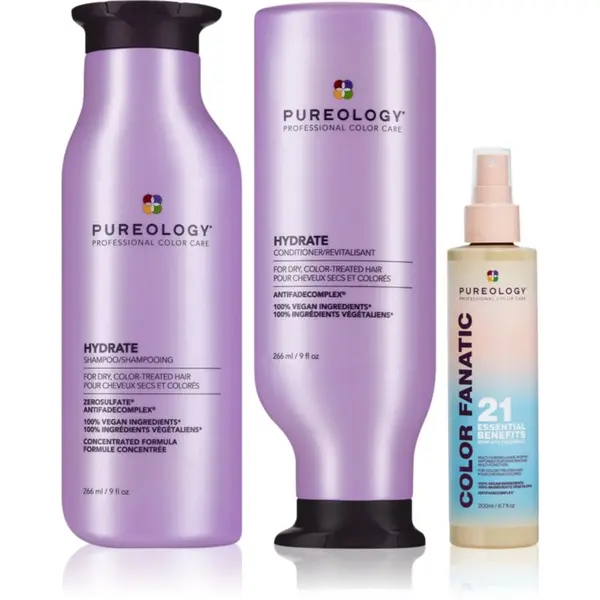 Pureology Pureology Hydrate full routine set za sjaj i hidrataciju za sve tipove kose