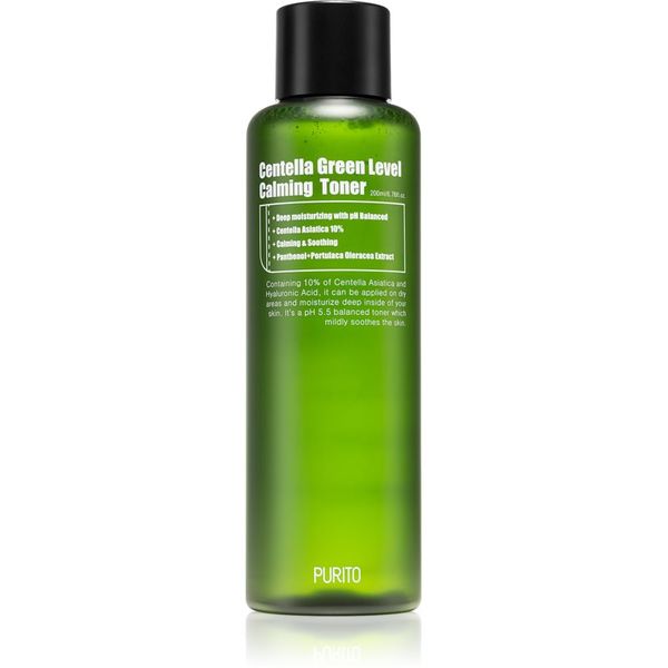 Purito Purito Centella Green Level hidratantni toner za smirenje i jačanje osjetljive kože lica 200 ml
