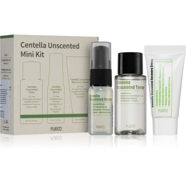 Purito Purito Centella Unscented putni set (za osjetljivu i nadraženu kožu lica)
