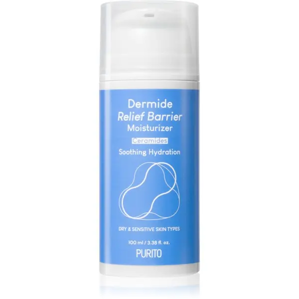 Purito Purito Dermide Relief Barrier umirujuća krema za lice za suhu i osjetljivu kožu 100 ml