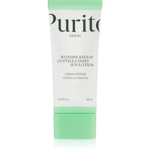 Purito Purito Wonder Releaf Centella Daily Sun Lotion blaga hranjiva krema za lice SPF 50+ 60 ml