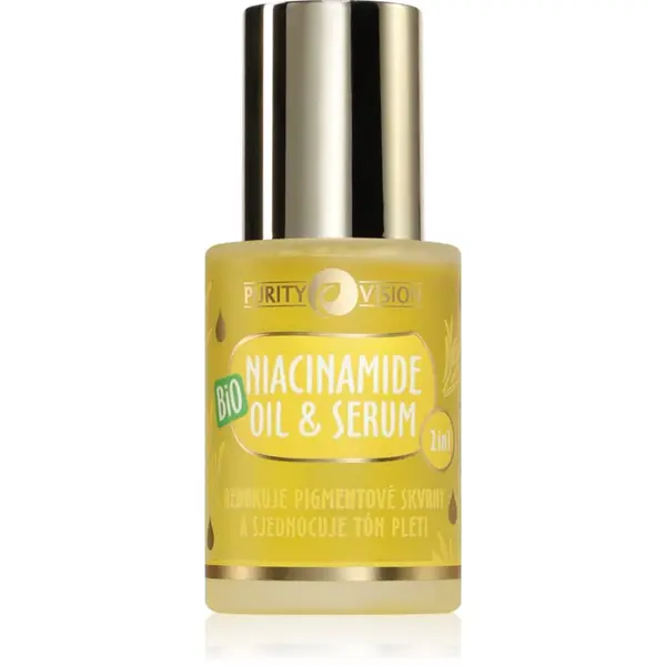 Purity Vision Purity Vision BIO Niacinamide oil & serum uljni serum za ujednačavanje tena lica 30 ml