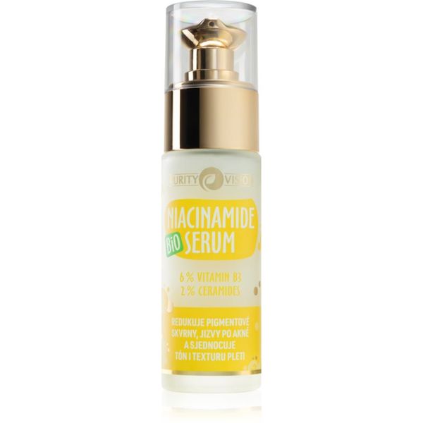 Purity Vision Purity Vision BIO Niacinamide serum za ujednačavanje tena lica 30 ml