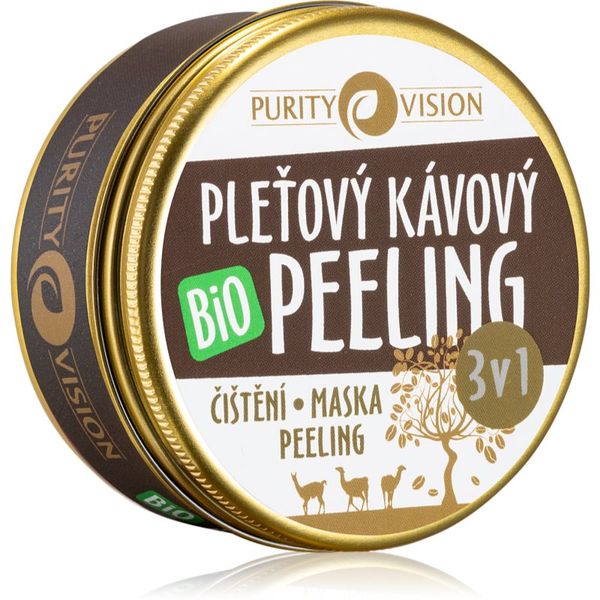 Purity Vision Purity Vision BIO piling za lice s ekstraktima kave 70 ml