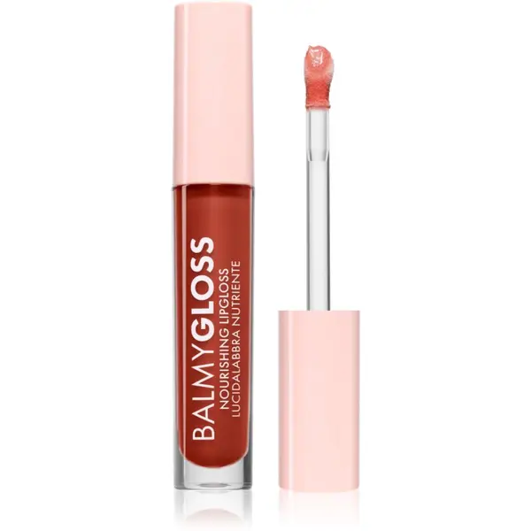 puroBIO Cosmetics puroBIO Cosmetics BalmyGloss hranjivo sjajilo za usne nijansa 02 Shimmering Light Brown 4.2 g