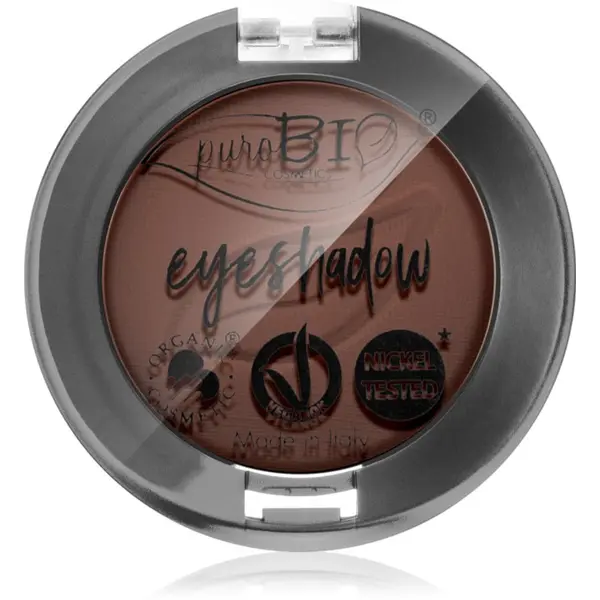 puroBIO Cosmetics puroBIO Cosmetics Compact Eyeshadows sjenilo za oči nijansa 03 Brown 2,5 g