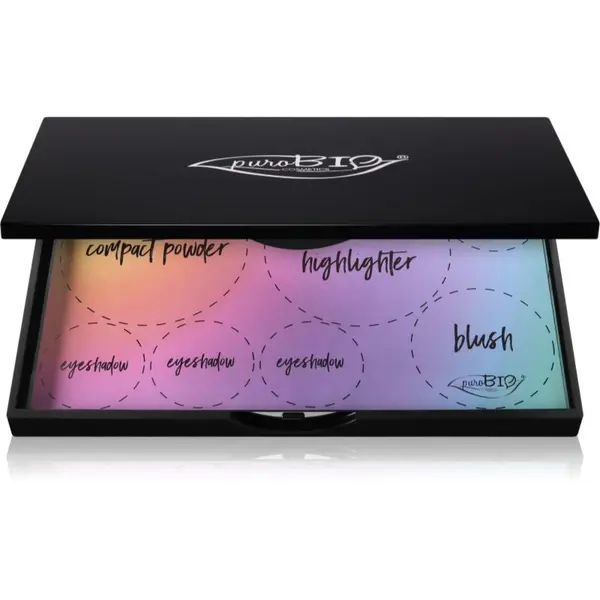 puroBIO Cosmetics puroBIO Cosmetics Composable Magnetic Palette prazna magnetna paleta za dekorativnu kozmetiku 1 kom