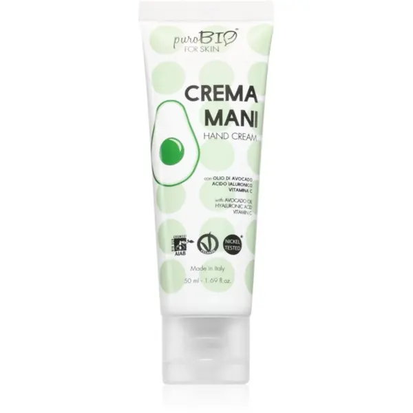 puroBIO Cosmetics puroBIO Cosmetics For Skin hranjiva krema za ruke 50 ml