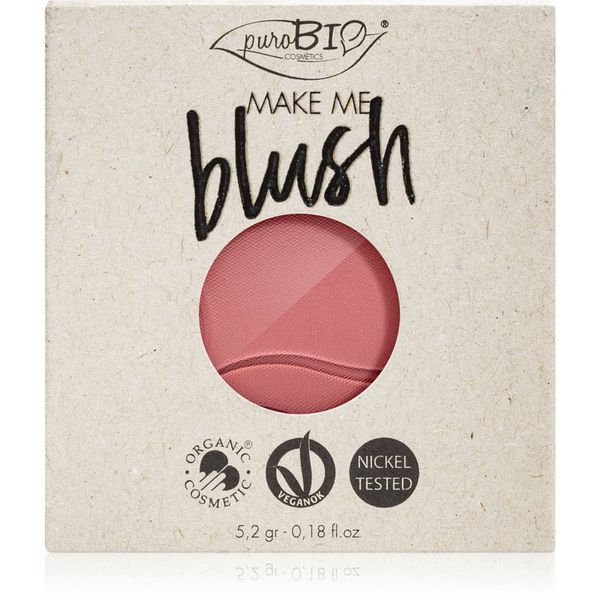 puroBIO Cosmetics puroBIO Cosmetics Long-lasting Blush Refill dugotrajno rumenilo punjenje 5,2 g