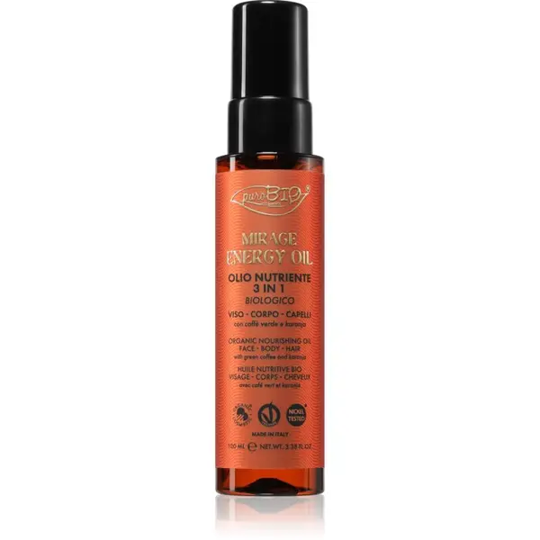 puroBIO Cosmetics puroBIO Cosmetics Mirage Energy Oil multifunkcionalno ulje za lice, tijelo i kosu 100 ml