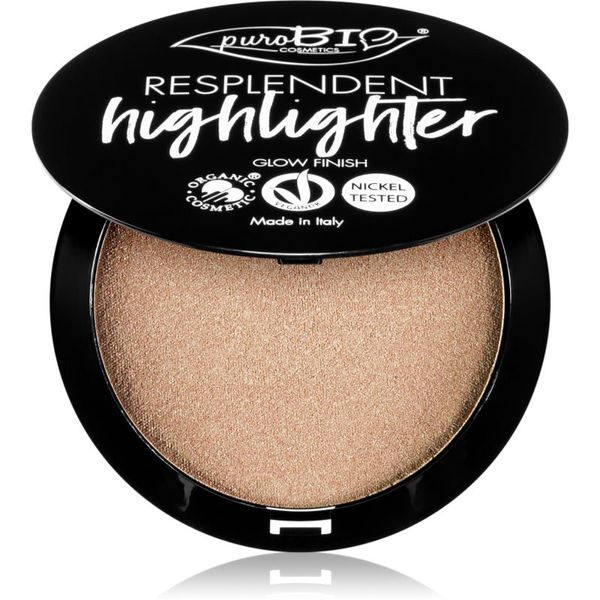 puroBIO Cosmetics puroBIO Cosmetics Resplendent Highlighter kremasti highlighter nijansa 01 Sparkling Wine 9 g
