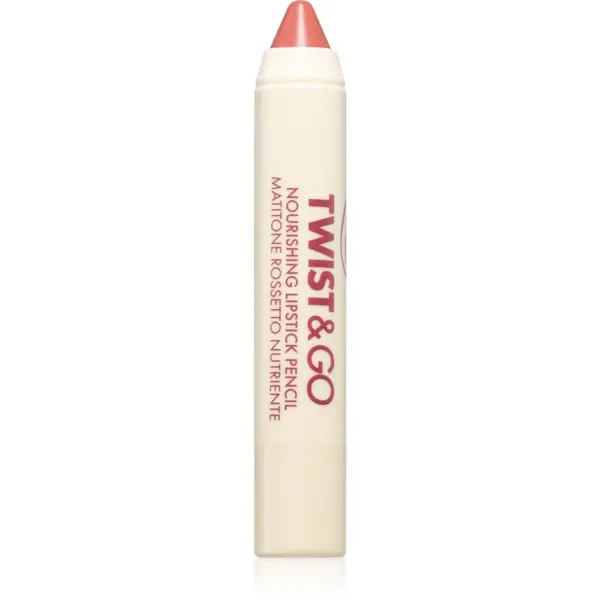 puroBIO Cosmetics puroBIO Cosmetics Twist&Go hranjivi ruž za usne u olovci nijansa Peach nude 2.9 g