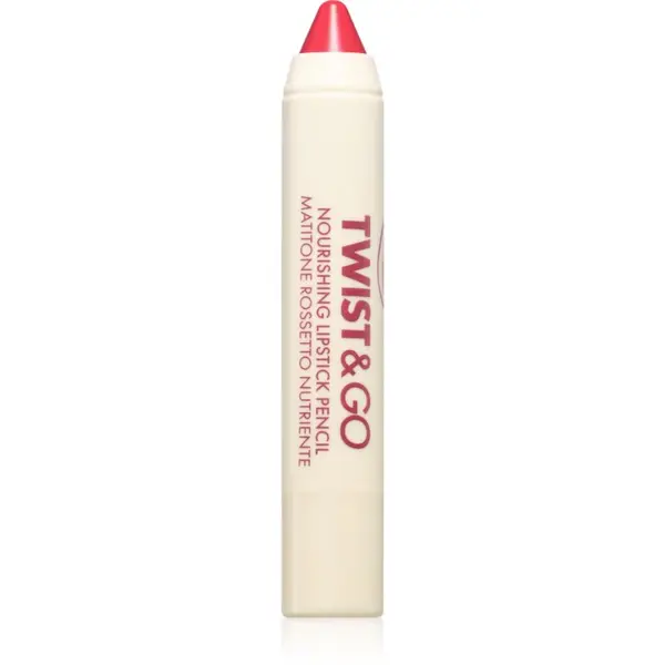 puroBIO Cosmetics puroBIO Cosmetics Twist&Go hranjivi ruž za usne u olovci nijansa Raspberry Red 2.9 g