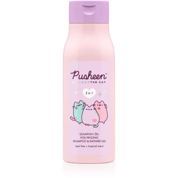 Pusheen Pusheen 2 in 1 šampon i gel za tuširanje 2 u 1 400 ml