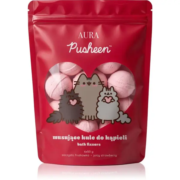 Pusheen Pusheen Aura bomba za kupanje 6x50 g