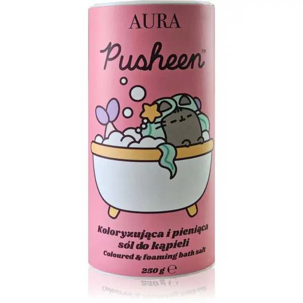 Pusheen Pusheen Aura sol za kupku 250 g