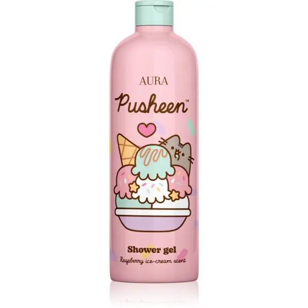 Pusheen Pusheen Raspberry Ice-Cream gel za tuširanje 500 ml