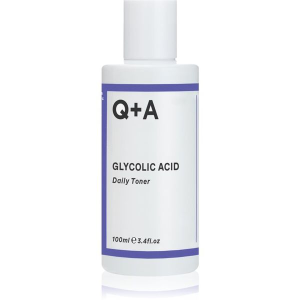 Q+A Q+A Glycolic Acid nježni tonik za eksfolijaciju s AHA Acids 100 ml