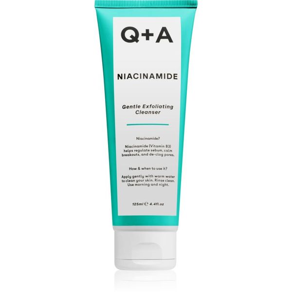 Q+A Q+A Niacinamide eksfolijacijski gel za čišćenje 125 ml