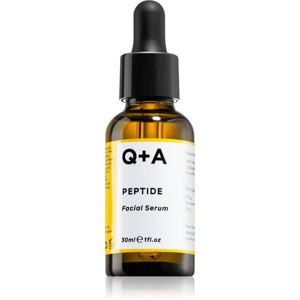 Q+A Q+A Peptide pomlađujući serum za lice 30 ml