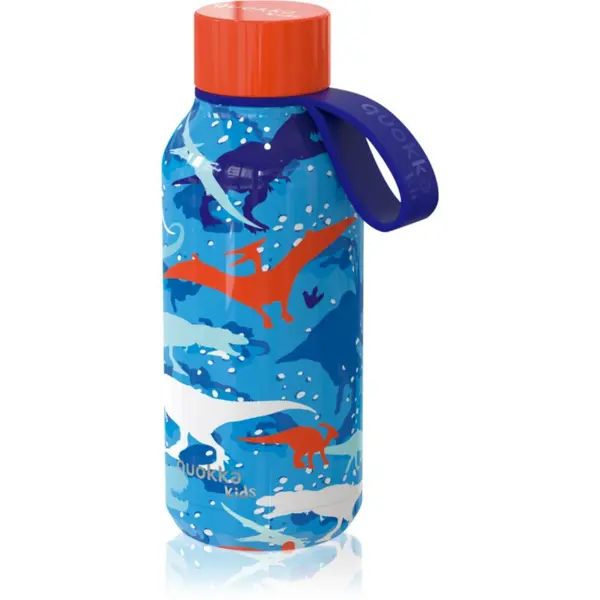 Quokka Quokka Solid Kids termosica s petljom za vješanje Dinosaur 330 ml